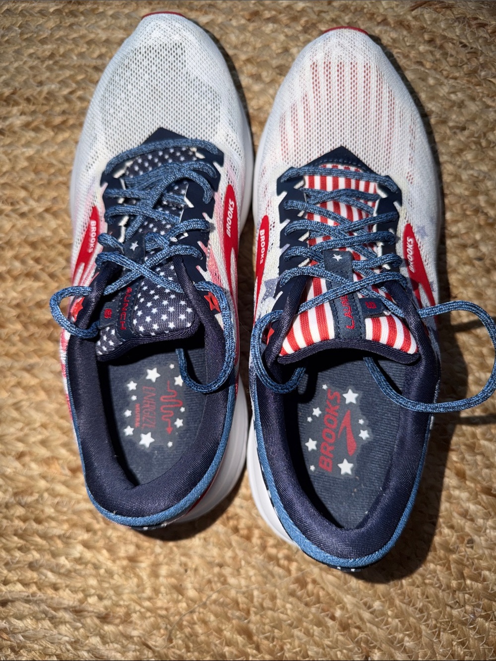 Brooks Launch 6 OLD GLORY COLLECTION American flag - Picture 5 of 8